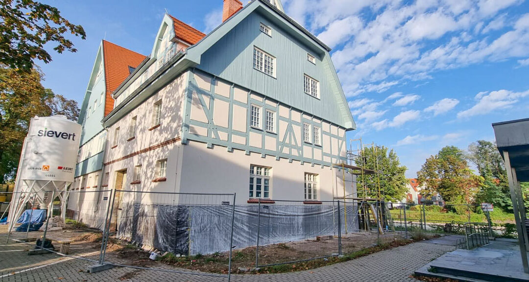Komplettsanierung des historischen Ruderclubhauses in Brandenburg