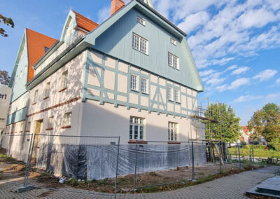 Komplettsanierung des historischen Ruderclubhauses in Brandenburg